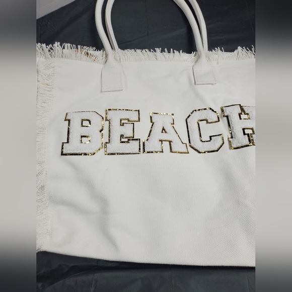 NWOT Women's Beach Shoulder Summer Tote Bag - Picture 5 of 12